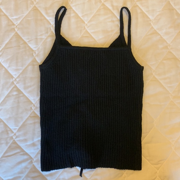 American Eagle Outfitters - Black Knit Tank Top - Picture 3 of 4